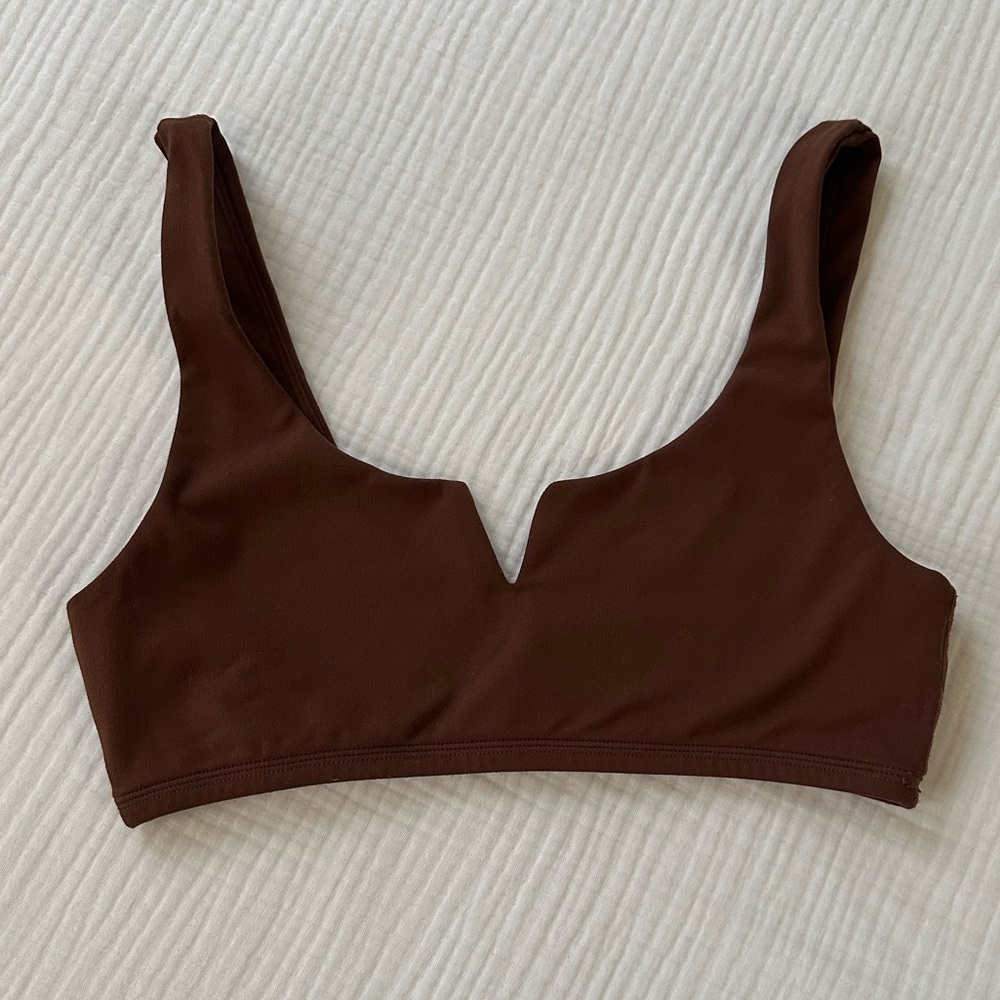 WeWoreWhat Brown Sports Bra